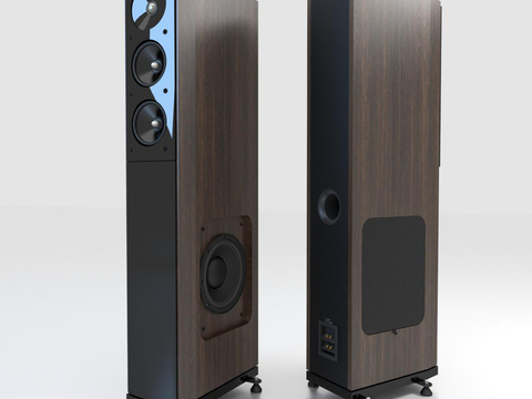 Modern solid wood audio