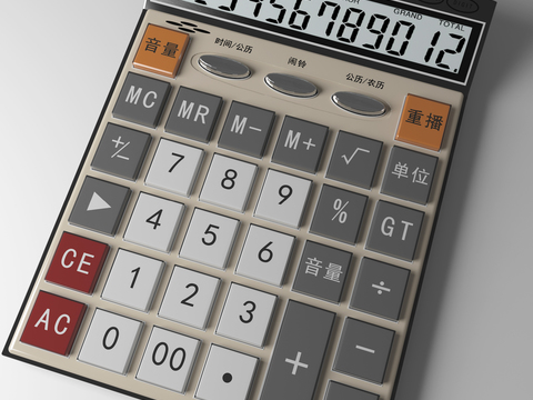 Modern multi-function calculator