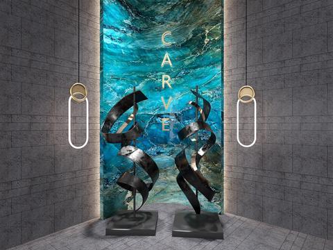 Modern Affordable Luxury Style Art Sculpture
