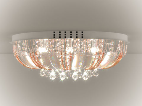 Modern Crystal Ceiling Lamp Free