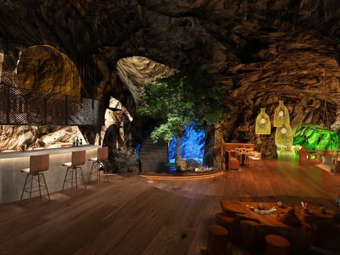 Karst Cave Western Restaurant