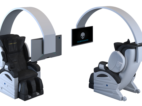 Post-modern E-sports massage chair