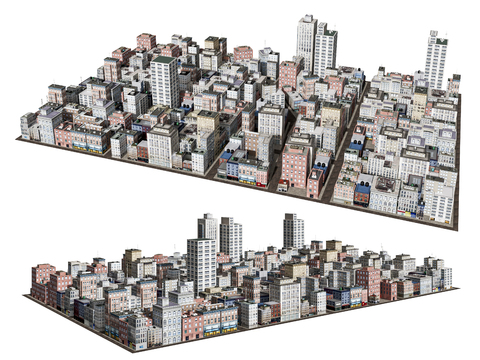 Modern Aerial View Urban Planning