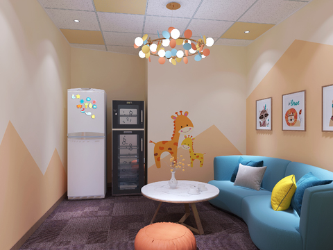 Modern mother and baby room free