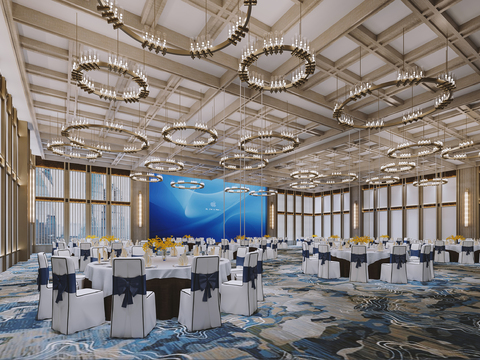 Modern Hotel Ballroom