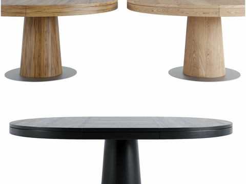 Nordic Round Log Dining Table Free