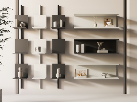 Modern Wall Cabinet Storage Rack