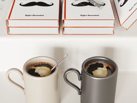 Modern coffee cup book