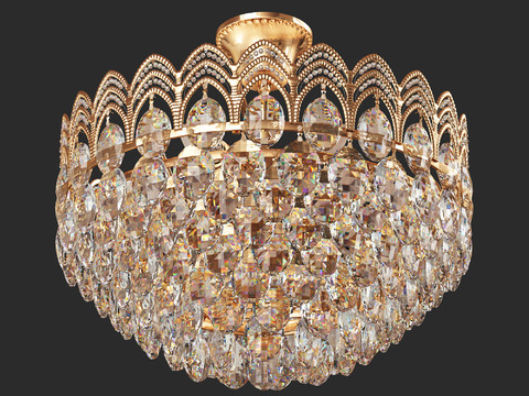 Modern crystal ceiling chandelier