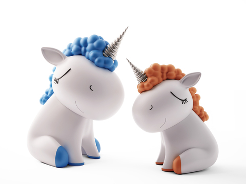 Nordic Unicorn toy ornaments