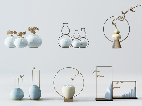 New Chinese Ceramic Vase Jewelry