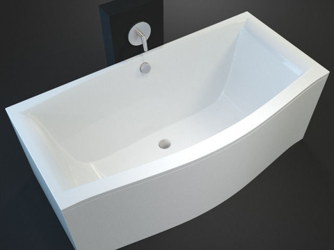 Modern bathtub free