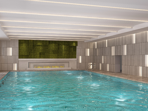 Modern indoor Natatorium