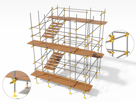 Modern site scaffolding