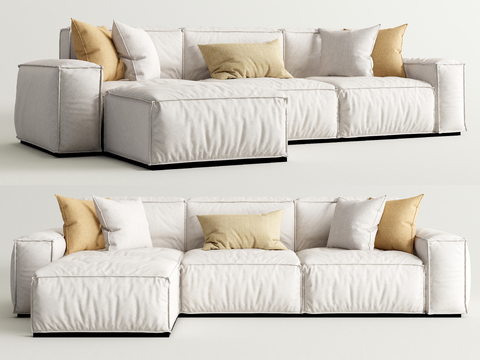 Meridiani corner sofa soft sofa