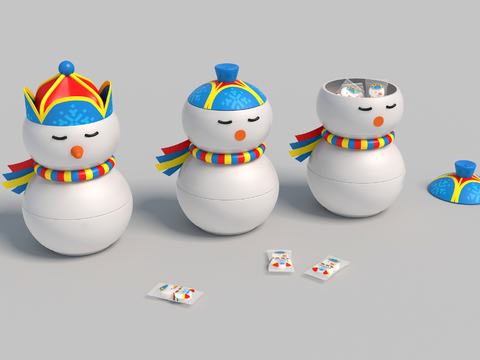 Snowman Candy Packaging