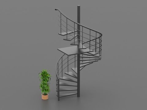 Modern Jane metal spiral staircase free