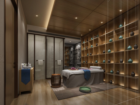 Modern hotel spa massage free