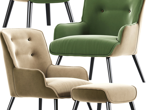 Cassina fabric Lounge Chair