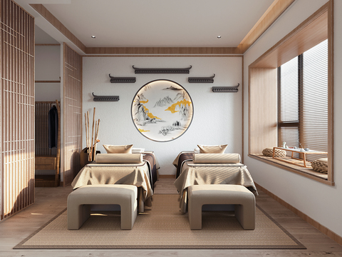 New Chinese SPA care room