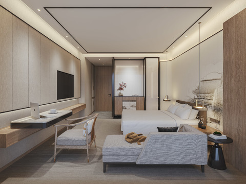 New Chinese Hotel Rooms