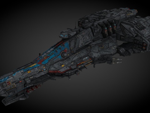 Sci-fi flying machines, spaceships, alien battleships