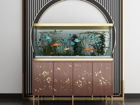 New Chinese Fish Tank Aquarium