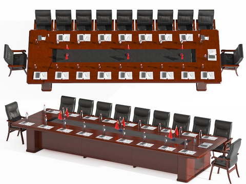 New Chinese Conference Tables and Chairs