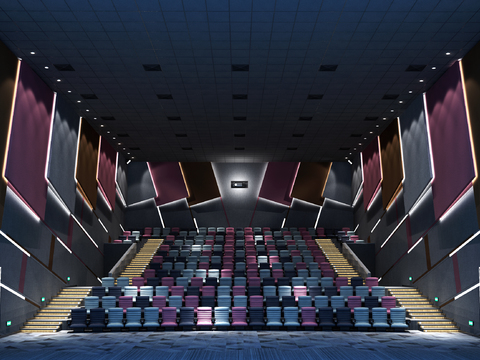 Modern Cinema Projection Hall