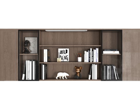 modern solid wood wall cabinet free