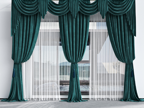 Jane Europe Curtain Window Screen