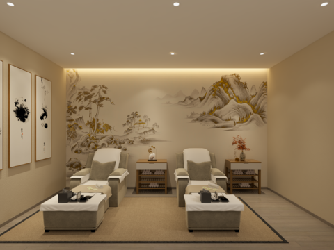 New Chinese SPA Care Room Free