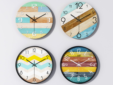 Nordic wall clock