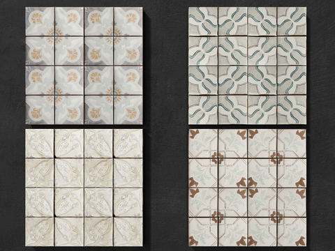 Nordic Kitchen and Bathroom Patchwork Tiles