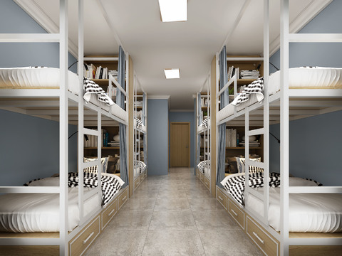 Nordic School Dormitory Bed