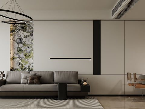 Dao Heng renderings design, modern Living&Dining Room free of charge