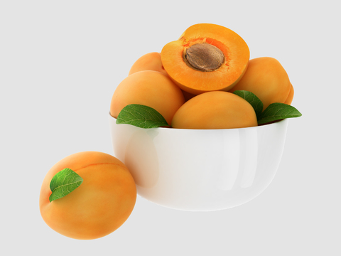 Modern Yellow Peach Fruit