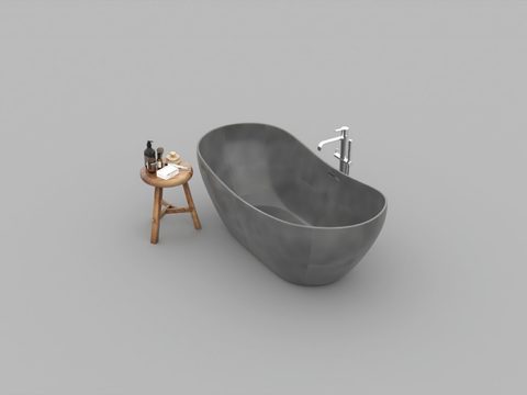 Nordic minimalist creative bathtub free