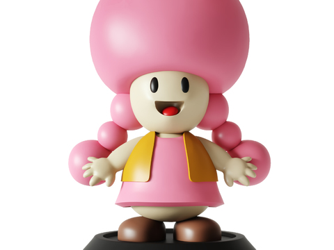 Trendy Toon Super Mary Mushroom Doll Ornaments