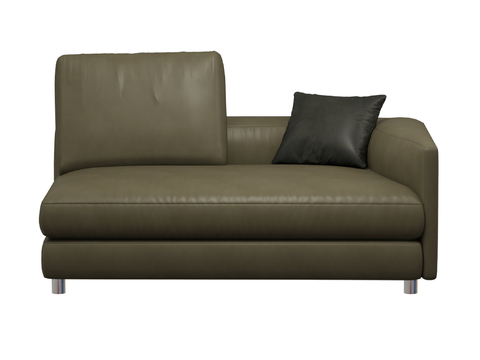 Modern Minimalist Leather Casual Sofa Free