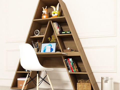 Bookshelf decoration free