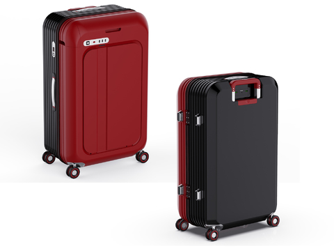 Modern luggage trolley case