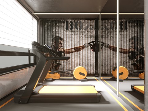 Modern home improvement gym