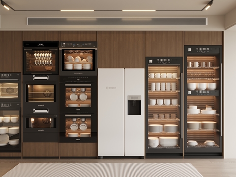 Embedded disinfection cabinet oven refrigerator