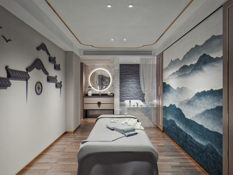 New Chinese Massage Room SPA Room