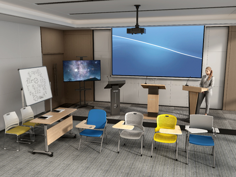 Training Table Conference Chair Presenter Table Multimedia Conference