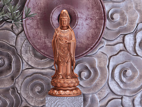 New Chinese-style Buddha Statue of Guanyin Bodhisattva