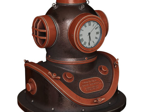 Industrial wind alarm clock free