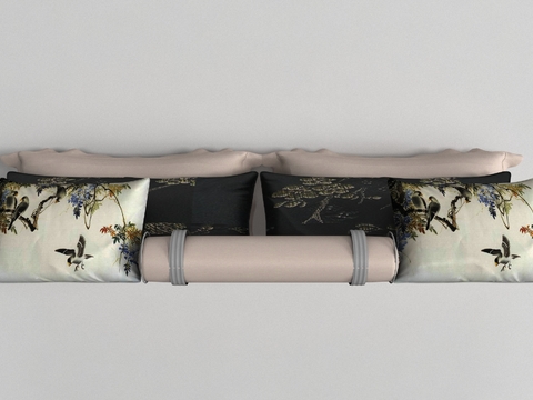 New Chinese Fabric Pillow Free