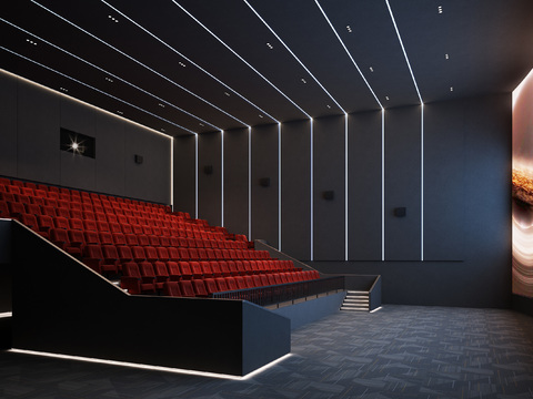 Modern Cinema Projection Hall